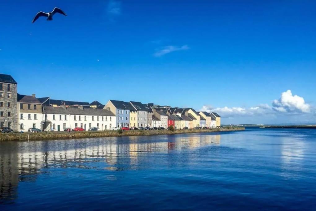 Modern Canal View Home, In City Centre, Sleeps 8 Galway Eksteriør bilde